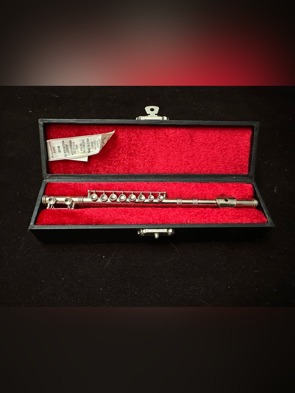 Official American Girl Doll Flute and Case Set